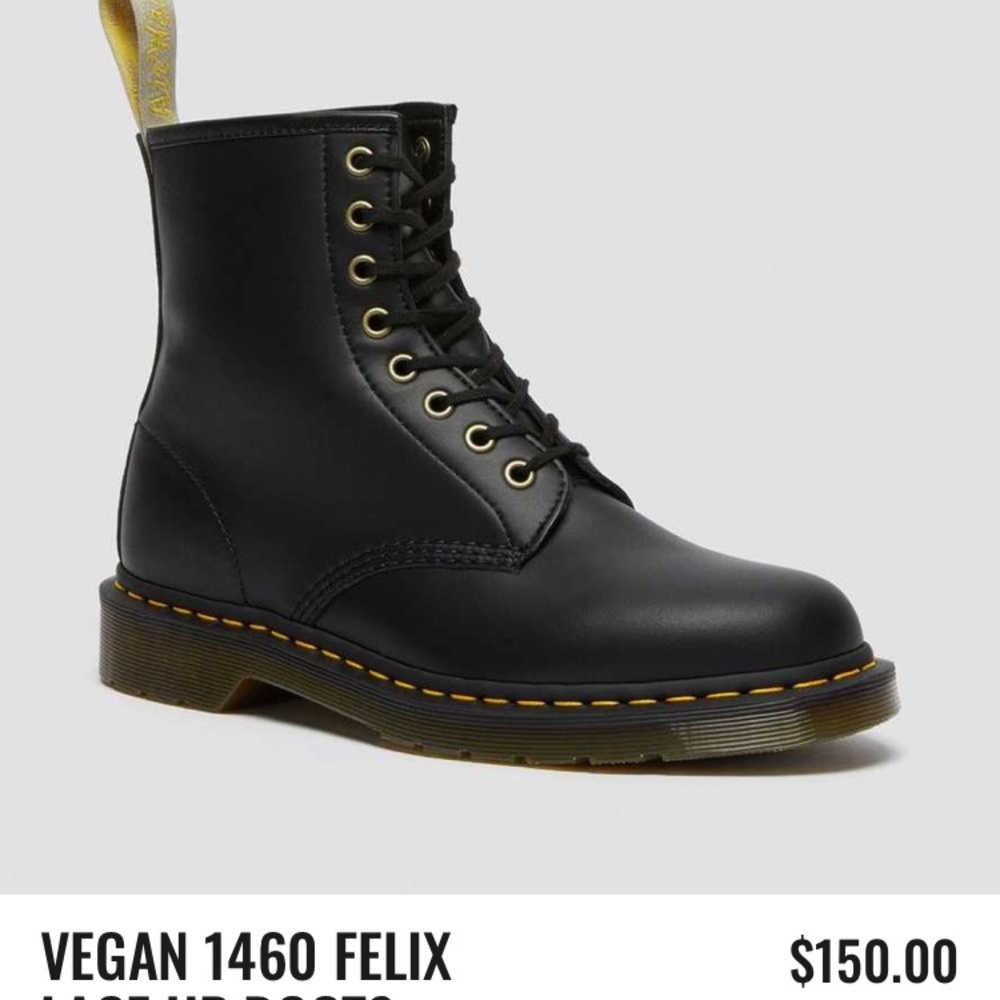 Vegan Dr Marten Boots